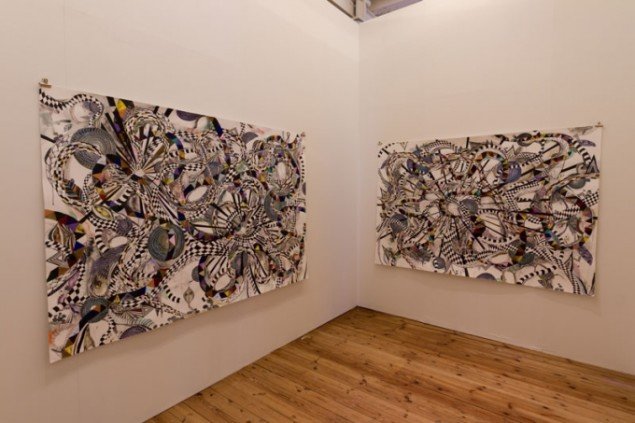 Janni Mai Larsen, Installationsview, World in My Eyes. (Foto: Det Fynske Kunstakademi)