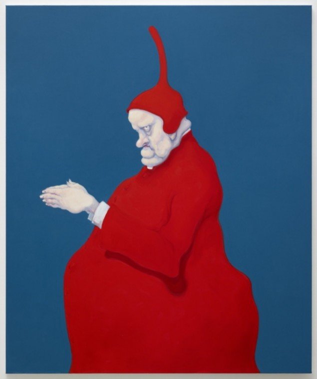 Guds Ydmyge Tjener, 2011, olie på lærred, 150 x 125 cm. Pressefoto.