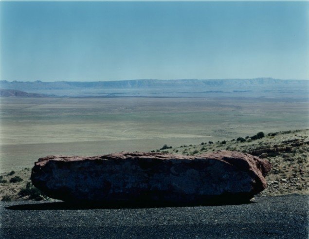 House Rock, Utah, USA, 2000, Per Bak Jensen, C-print 93 cm x 119 cm. Ed. 3. Foto: Per Bak Jensen, Galleri Bo Bjerggaard.