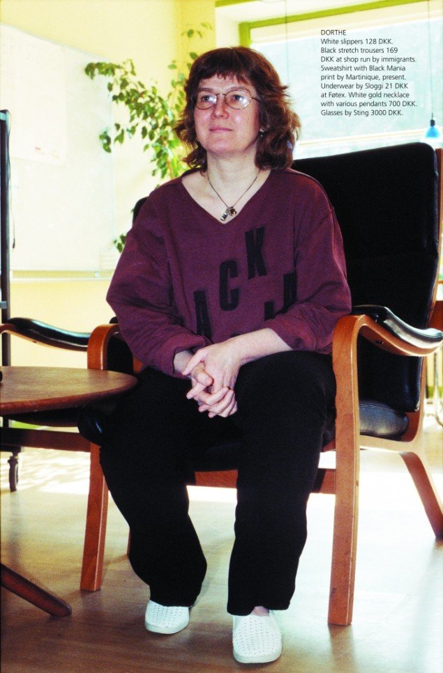 Dorthe, Jens Haaning, fotografi, 2000. Pressefoto fra KUNSTEN.