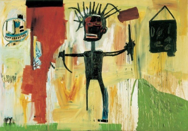 Jean-Michel Basquiat Selvportræt, 1986. MACBA samling. (Foto: Giga-Mirco Art)