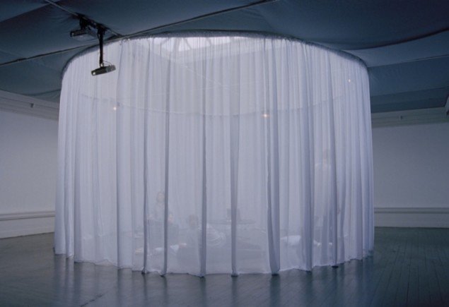 The Silent Retreat, performance, Den Frie 2011. Pressefoto.