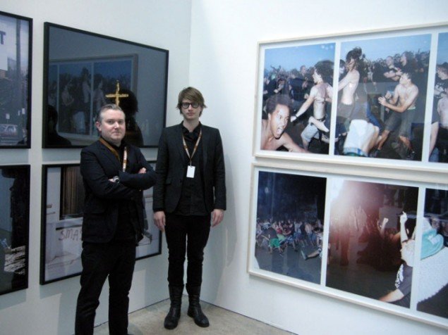 Mikkel Grønnebæk og Jesper Elg fra V1 Gallery