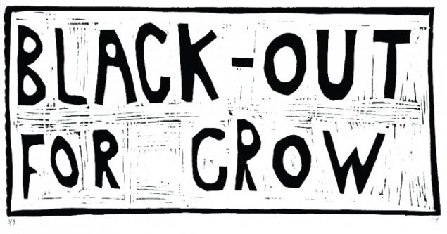 Black-out for Crow, 2008. 