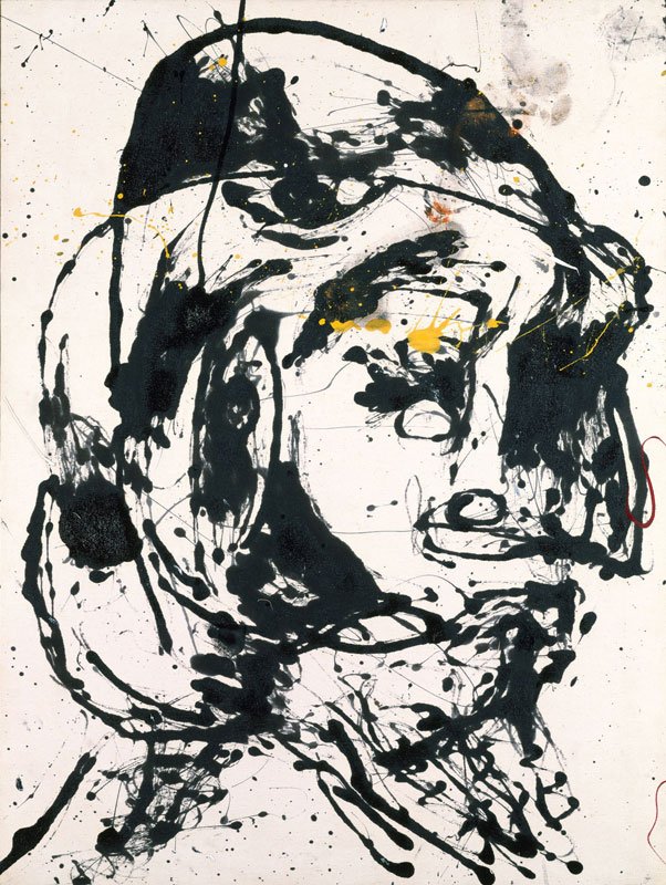Jackson Pollock: Number 7, 1952, Emalje og olie på lærred. The Metropolitan Museum of Art. (Foto: Scala Archives)