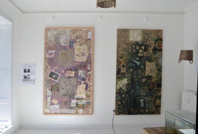 Installation view, Marie Kirkegaard Gallery, 2014. Foto: Marie Kirkegaard.