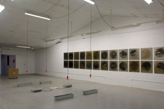 Installationsview fra Nanna Lysholt Hansens udstilling Dear Mary (steel), 2014 på Ringsted Galleriet frem til den 14. dec. Foto: Nanna Lysholt Hansen