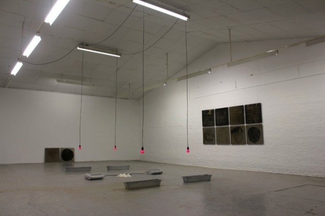 Installationsview fra Nanna Lysholt Hansens udstilling Dear Mary (steel), 2014 på Ringsted Galleriet frem til den 14. dec. Foto: Nanna Lysholt Hansen