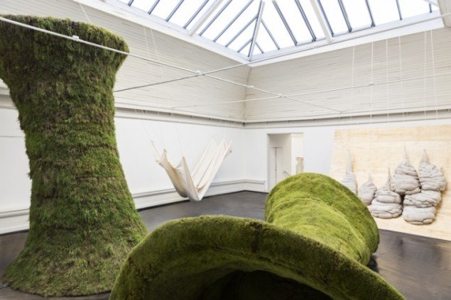 Installationsview fra udstillingen Carl Nielsen og Anne Marie Carl-Nielsens Legat 2014, 2014 på Den Frie indtil 4. januar 2015. Foto: Lior Zilberstein