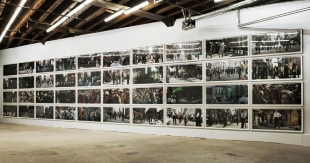 Installationsview fra udstillingen Babel Tales, 2010 på V1 Gallery, New York. Foto: Peter Funch