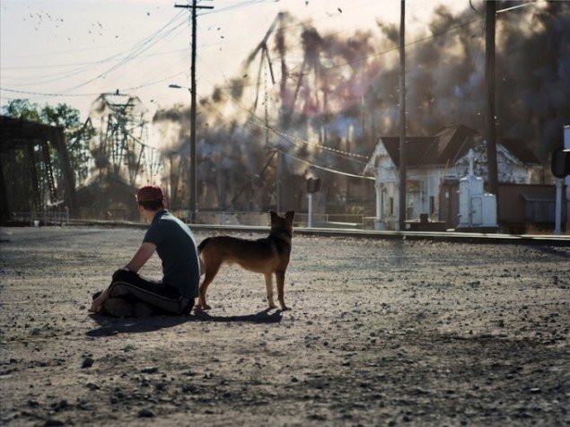 Peter Funch: Man and Dog, 2013