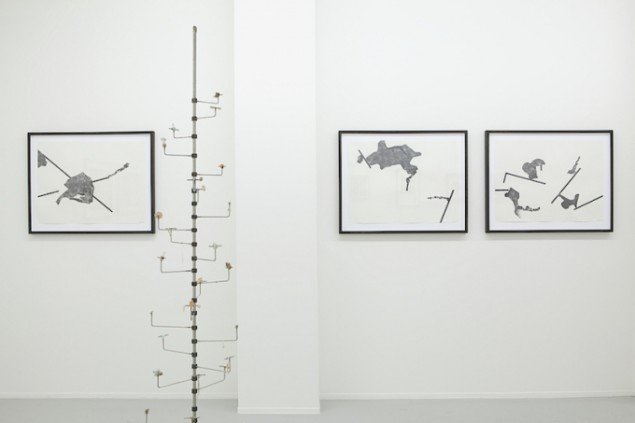 Installationsview af Thomas Bangs værker på udstillingen To whom it may concern frem til 24/1. Pressefoto