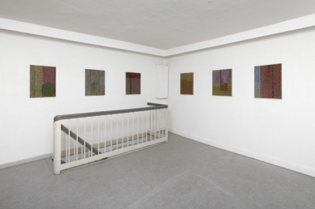 Installationsview fra udstillingen Intérieur på Danske Grafikeres Hus, 2012. Foto: Anders Sune Berg