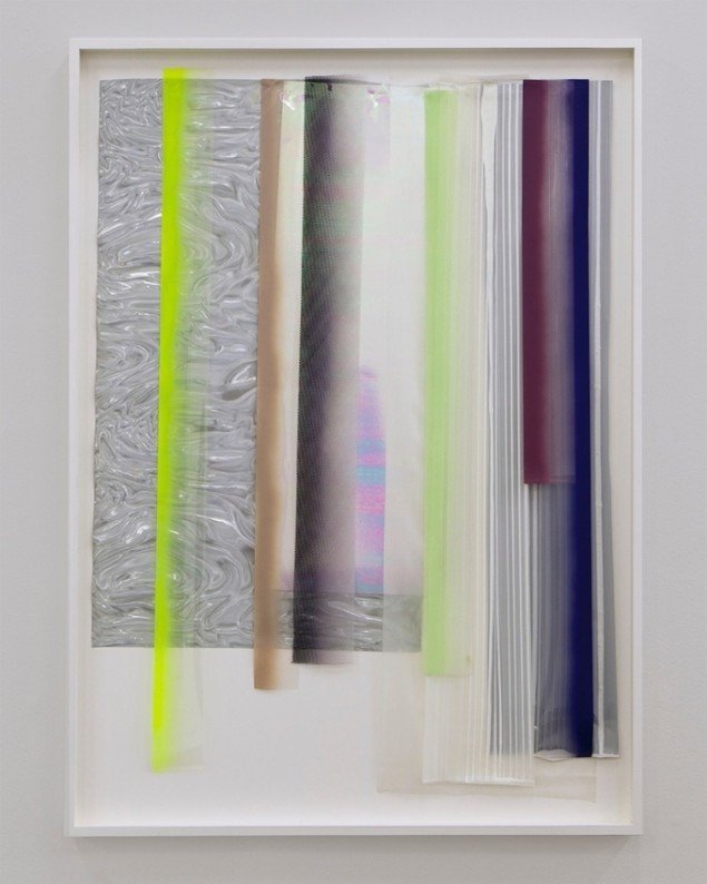 Ruth Campau: NY Vinyls (between white), 2014. Foto: Michael Mørk
