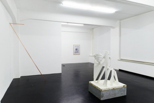 Installationsview fra udstillingen OT'JO, 2015, alexander levy, Berlin. Foto: A Kassen