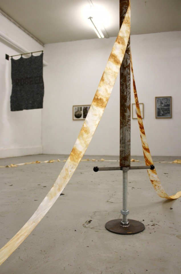 Installationsview fra udstillingen Ghost Dancers, 2015, OK Corral. Foto: Anna Bak