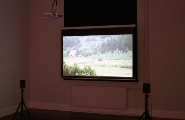 Jacob Morell: The Shield of Perseus, Mixed media installation. (Foto: Det Fynske Kunstakademi)