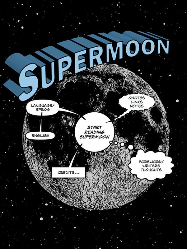 Kristoffer Akselbo: Supermoon Comic, 2011-2014