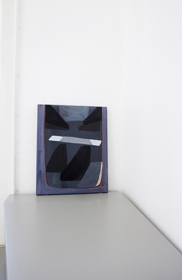 Untitled (Painting as container) #19, Third Space, 2015. Foto: Miriam Nielsen