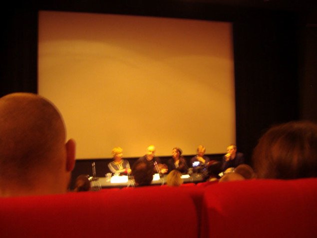 CPH:DOX paneldebat Distributing in between Film/Art på Cinemateket. Foto: Inger Bonde (PB140003) 