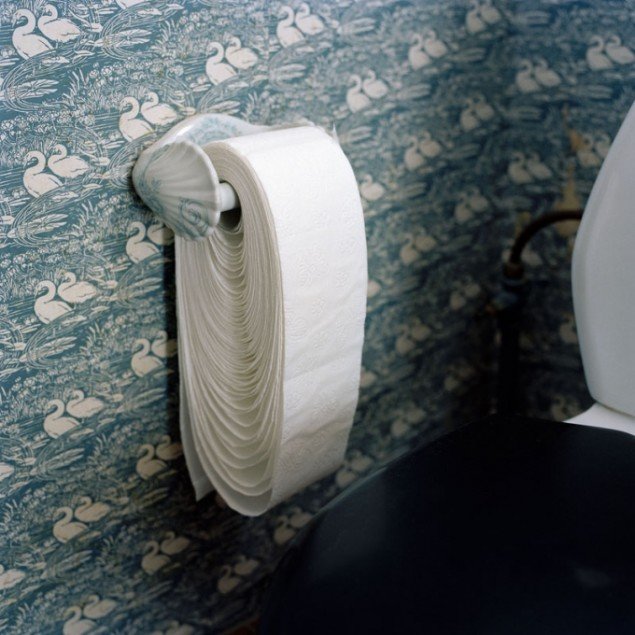 Toilet-roll loosened, Jakob Hunosøe, 2010.