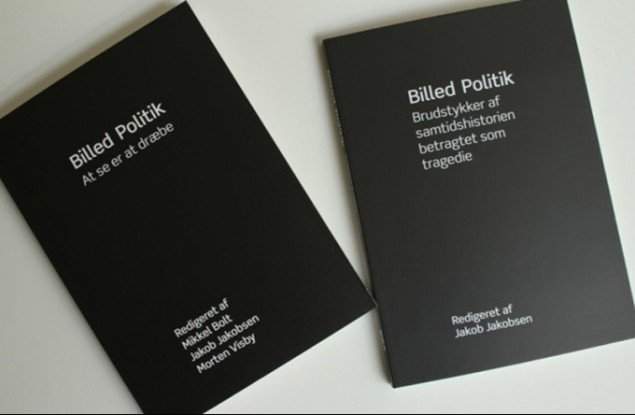 De to bøger udgivet i forbindelse med Jakob Jakobsens udstilling på Overgaden og seminaret. (Foto: billedpolitik.dk)