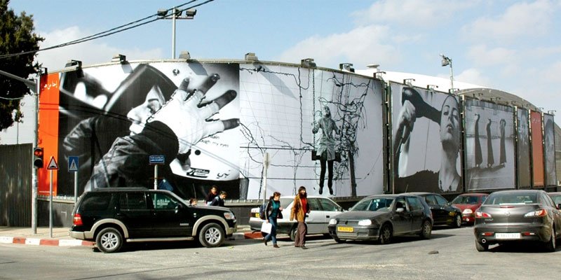 Billboard-projekt i Ramallah
