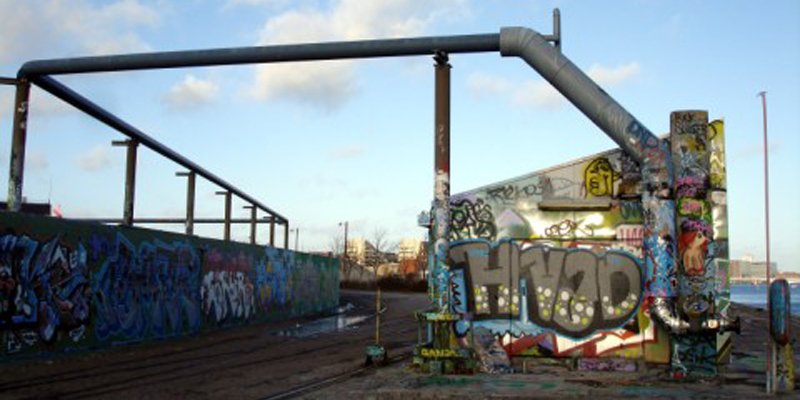 Graffitioase i Sydhavnen lever på lånt tid