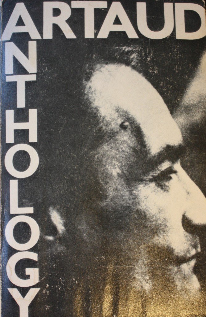 Antonin Artaud: Forsiden til Artaud Anthology, redigeret af Jack Hirschman og udgivet 1965 af City Light Books, San Fransisco.