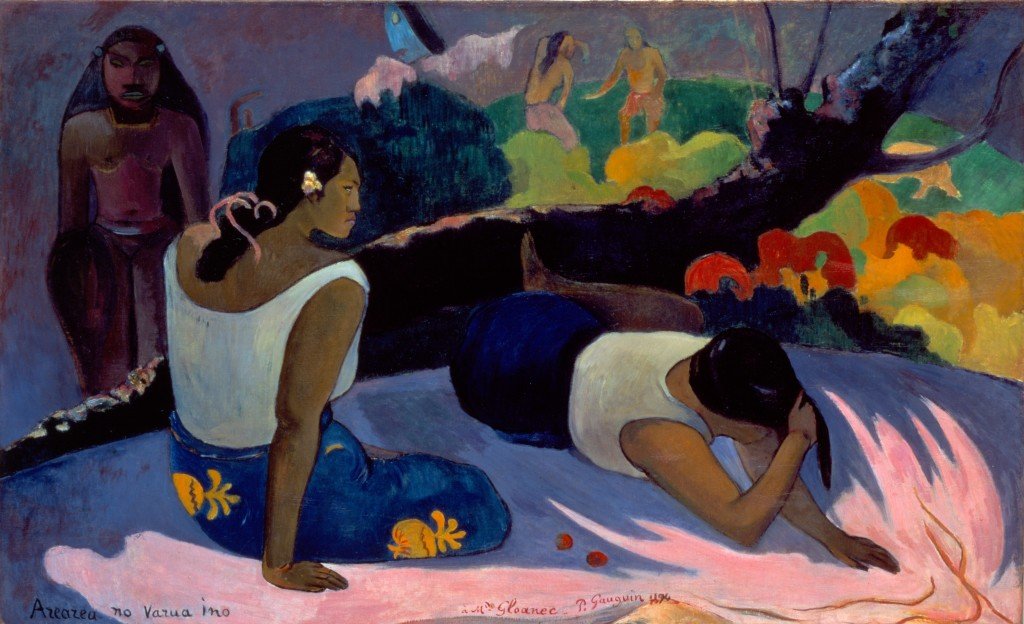 Paul Gauguin: Liggende tahitikvinder, 1894. Foto: Ny Carlsberg Glyptotek 