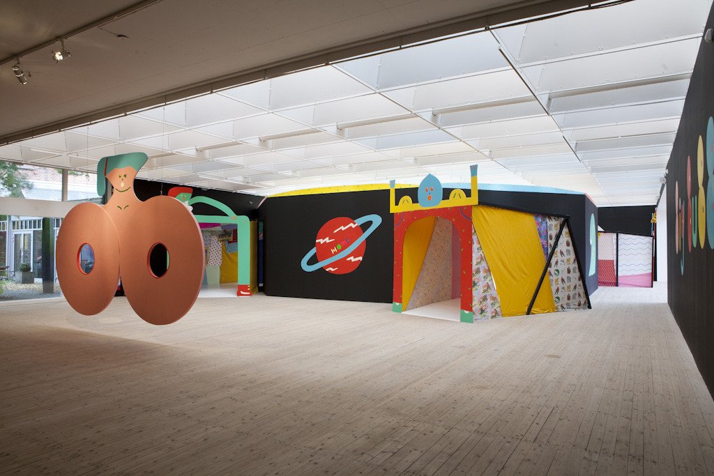Installationsview fra udstillingen Big Bubble på Malmø Kunsthal. Foto: Helene Toresdotter