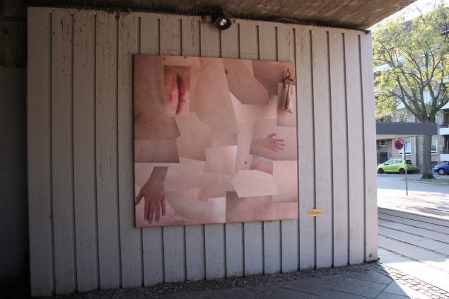 Louise Sparre: Fragments, 2016, Sydhavn Station. Foto: Udstillingsstedet Sydhavn Station