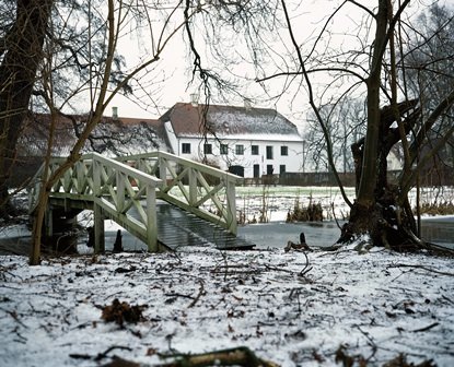 Et vinterklædt Rungstedlund. Foto: Jens Lindhe