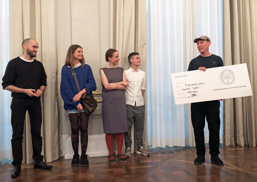 Ung kunstner modtager Remmen Fondens Kunstpris 2017