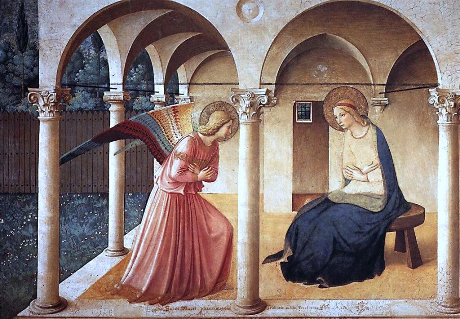 Dagens kunstværk – Ditte Ejlerskov: Bebudelsen af Fra Angelico