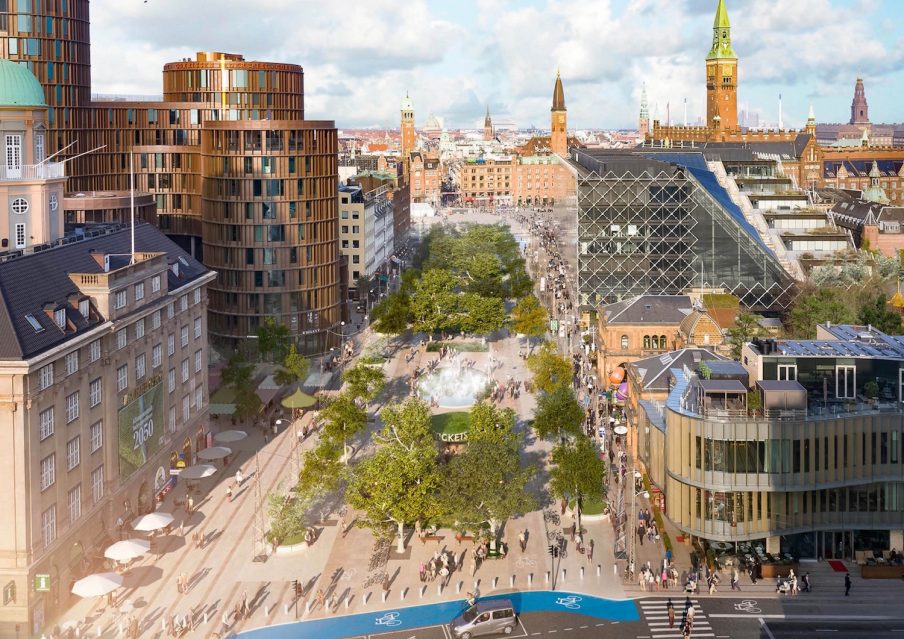 Olafur Eliasson og Sebastian Behmann skal designe ny bypark foran Tivoli