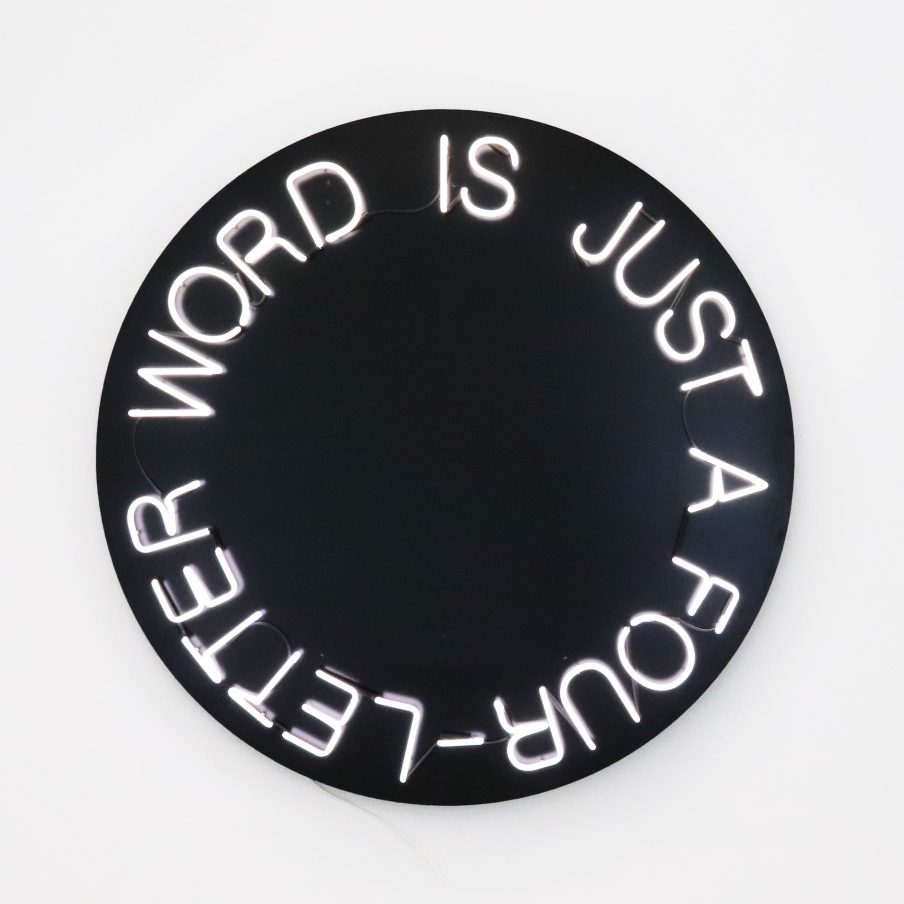 Anders Bonnesen: Word is just a four letter word – Charlotte Fogh Gallery