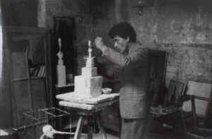 Et besøg hos Giacometti 20-5-1948 – 23 fotografier af Richard Winther